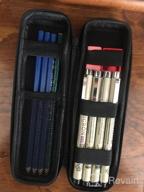 img 1 attached to Secure And Stylish: KUUQA EVA Hard Shell Pencil Case For Fountain And Touch Pens review by Matthew Harris