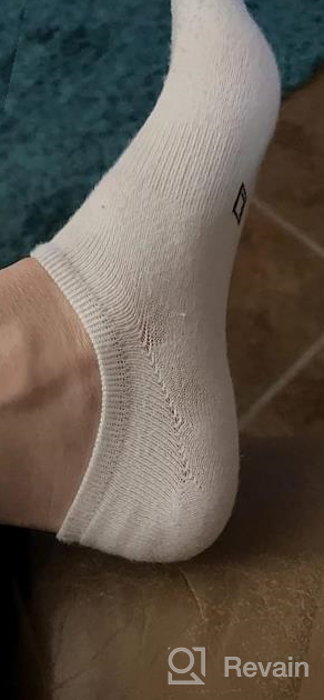 img 1 attached to Women'S No Show Socks: 4/8 Pairs Of Non Slip Low Cut Boat Line Socks By Wernies review by Rahul Schatz