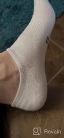 img 7 attached to Women'S No Show Socks: 4/8 Pairs Of Non Slip Low Cut Boat Line Socks By Wernies