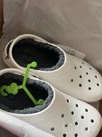 img 1 attached to Crocs Classic Lined Fuzzy Slippers 👟 Boys' Shoes: Ultimate Comfort in Clogs & Mules review by Sean Perry