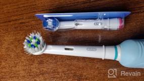 img 7 attached to Оригинальные насадки Oral-B Genuine Precision Clean Replacement - белая зубная щетка 🦷 для глубокой и точной чистки, 4 штуки в упаковке