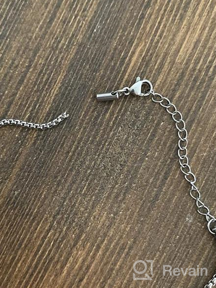 img 1 attached to Stylish Stainless Steel Baseball Number Necklace: Perfect Charm Pendant for Sport Fans, Gifts for Jewelry Enthusiasts (1-99) review by Joseph Morris