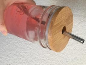 img 6 attached to 6 Pack Of CNVOILA Bamboo Lids For Wide Mouth Mason Jars - Perfect For Storage And Canning