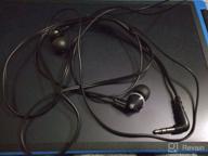 img 1 attached to Black Panasonic RP-HJE125E-K Wired Earphones 🎧 with 3.5 mm Jack review by Kitti Sak ᠌