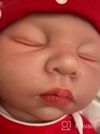 img 1 attached to Realistic 12 Inch Full Silicone Baby Doll - Lifelike Reborn Newborn Baby Boy Doll review by Danny Flores