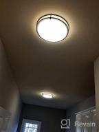 img 1 attached to DAKASON 2Pack LED Flush Mount Ceiling Light Fixture 10 Inch 15W With Adjustable 3000K/4000K/5000K, Dimmable Ceiling Lamp For Kitchen, Hallway, Stairwell, And Bathroom - Enhanced SEO review by Mikey Shook