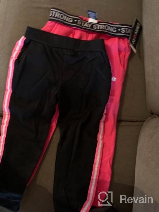 img 1 attached to 👧 Eye-catching Limited Too Toddler Joggers in Fuchsia - For Stylish Girls' Clothing review by Nicole Harty