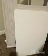 img 1 attached to Valentines Day Gift: TWING 360° Jewelry Armoire W/ Mirror, Full Length Cabinet & Soft Velvet Interior - Marble White review by Isabel House