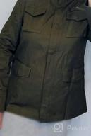 img 1 attached to Valphsio Women'S Military Utility Jacket: Lightweight Zip Up Snap Button Stand Collar Anorak Coat review by David Alexander