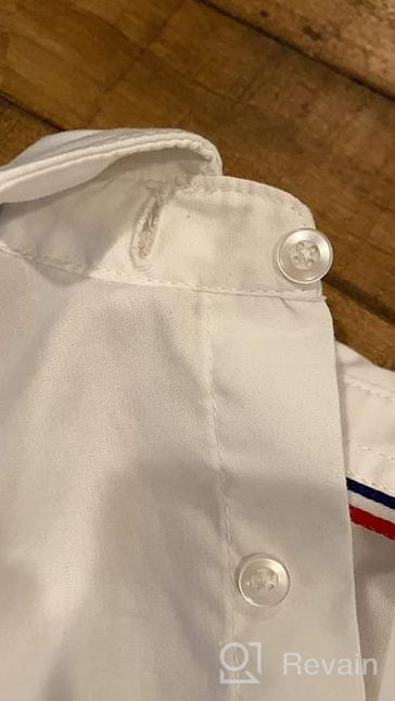 img 1 attached to Stylish French Toast Sleeve Poplin Dress for Boys: Top-quality Boys' Clothing Choice! review by Glen Elevyn