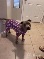 img 1 attached to Stretchable Yellow Duck Dog And Cat Pajamas For Small Dogs - Soft Material Dog Apparel For Comfy Sleepwear review by Jesse Francilme