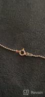 картинка 1 прикреплена к отзыву Набор ожерелья с серебряными бусинами Verona Jewelers из 925 стерлингового серебра: коллекция итальянских колец-цепей шариков диаметром 1,5 мм и 2 мм, высококачественное ожерелье из серебра, стильные серебряные ожерелья на шарике для женщин и мужчин, коллекция итальянских бус для ожерелья, массивное ожерелье цепочки с пластиной для армии. от Devin Henry