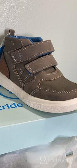 img 1 attached to Stride Rite 360 Cedric High-Top Sneaker: Unisex-Child Athletic Footwear for Comfortable and Stylish Strides review by Shane Palma