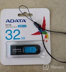 img 6 attached to AUV128-16G-RBY ADATA UV128 16GB USB 📀 3.0 Flash Drive, Yellow - Retractable & Capless