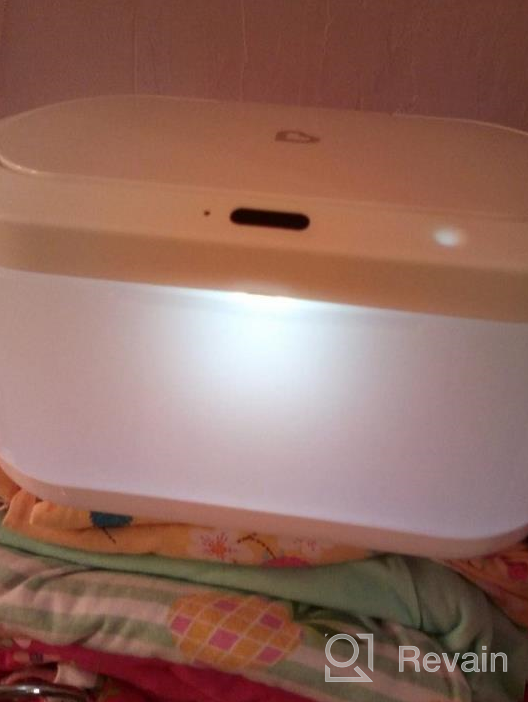 img 1 attached to Motion Sensor Baby Wipe Warmer With Nightlight - Munchkin Touch Free review by Yolanda Reed