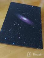 img 1 attached to Hardcover Blank Notebook For Writing, Gratitude Journal For Women & Men - 7.5" X 10.2", 160 Pages, 2 Bookmarks, Unlined Starry Sky Design review by Seth Wood