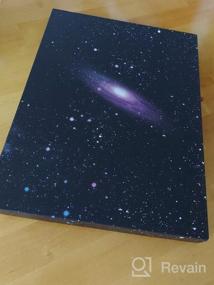 img 8 attached to Hardcover Blank Notebook For Writing, Gratitude Journal For Women & Men - 7.5" X 10.2", 160 Pages, 2 Bookmarks, Unlined Starry Sky Design