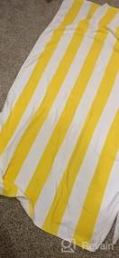 img 6 attached to Cabana Stripe Beach Towel 100% Cotton Large, Super Absorbent Soft Plush Pool Towel, Bath Towel (Charcoal Grey 30"X60") - Exclusivo Mezcla
