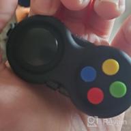 img 1 attached to Fidget Controller Toy: PILPOC Fidget Pad For Improved Focus, Stress And Anxiety Relief, ADHD Clicker, Fidget Clicker, Remote Control Fidget Toy, Sensory Kids Toy Controller review by John Salleh