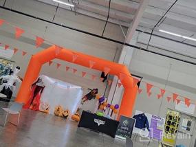 img 5 attached to 15Ft Hexagon Inflatable Arch With Blower For Race Outdoor Advertising Commerce - Happybuy