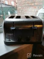 img 1 attached to Kitfort toaster KT-2016, silver review by Kai Wen ᠌