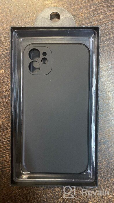 img 3 attached to 📱 Silicone Shockproof Bumper Protective Case for Apple iPhone 11 with Camera Protection - Black review by Karen Nahm ᠌