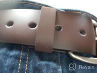 img 1 attached to Millimeters Men's Genuine Leather Accessories and Belts by AZ Alexander review by Brent Gurney