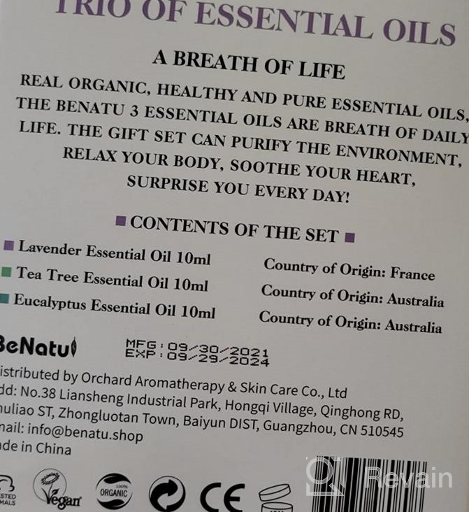 img 1 attached to Premium Fragrance Essential Oil Set For Diffusers - Vanilla, Citrus, And Jasmine Scents - Perfect For Gifting, Home, Candle And Soap Making, And Bath Time Relaxation - By Benatu review by Patrick Alexander