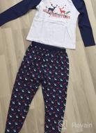 img 1 attached to SIORO Reindeer Matching Christmas Pajamas for Men - Festive Sleepwear review by Kenny Stephens
