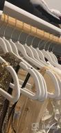 картинка 1 прикреплена к отзыву Organize Your Wardrobe In Style With MIZGI'S 30-Pack Premium Velvet Hangers: Heavy-Duty, Non-Slip, Slimline, Space-Saving Clothes Hangers With Gold Hooks от David Shah