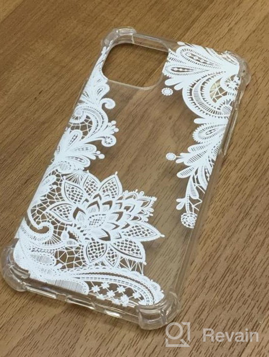 img 1 attached to Amurgo Case For IPhone 11 Pro Max 2019, Shockproof TPU Bumper Protective Case For Apple IPhone 11 Pro Max 6.5 Inch, Clear Lace Design review by Junior Andreano