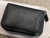 img 1 attached to Genuine Leather Accordion Wallet: The Ultimate Men's Accessory for Style, Organization, and Elegance review by John Gray