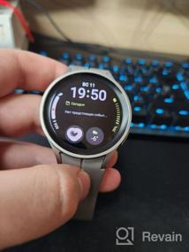 img 7 attached to Smart watch Samsung Galaxy Watch5 Pro Wi-Fi NFC, black titanium