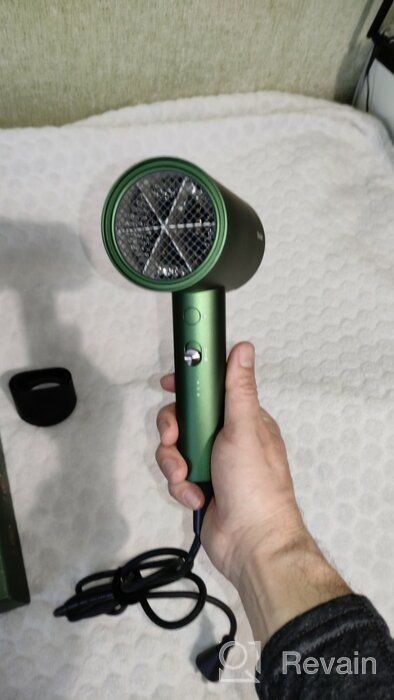 img 2 attached to Xiaomi Showsee Hair Dryer A5, green review by Aneta Mazur ᠌