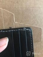 img 1 attached to Blocking Minimalist Wallets Genuine Leather Men's Accessories in Wallets, Card Cases & Money Organizers review by Bill Lacy