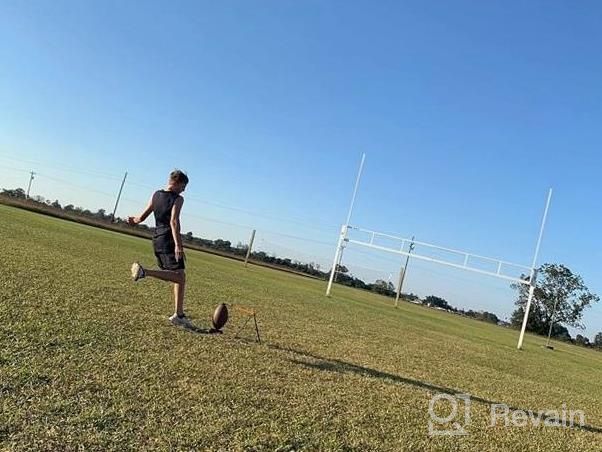 img 1 attached to Take Your Football Game To The Next Level With Trailblaze True Strike Pro Kicking Tee - Compatible With All Ball Sizes And Featuring A Portable, Super Strong Design! review by Ahmed Rowe