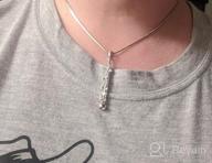 img 1 attached to Crystal Oboe Music Instrument Necklace By Spinningdaisy review by Mike Shah