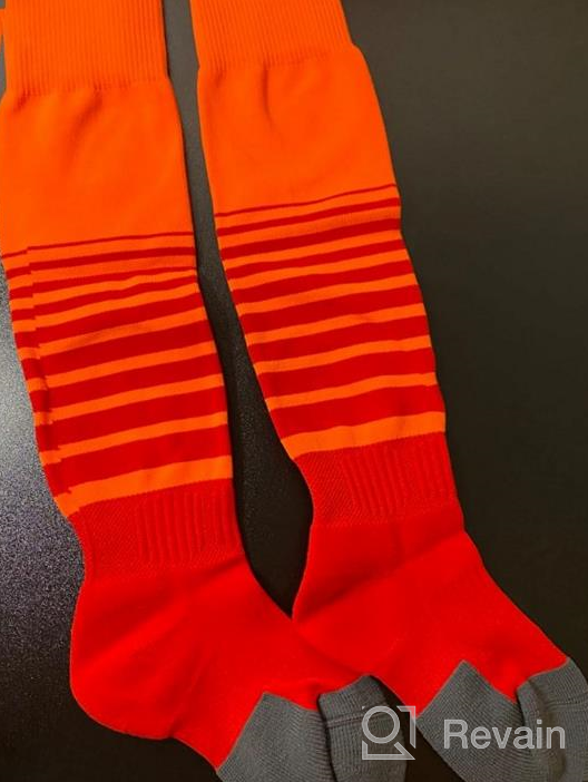 img 1 attached to 🧦 Pauboland Cushioned Blister-Resistant Athletic Football Boys' Socks & Hosiery review by Eric Hartman