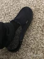img 1 attached to Comfortable And Versatile LongBay Memory Foam Moccasin Slippers For Men - Ideal For Indoor And Outdoor Wear review by Ryan Pollock