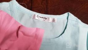 img 8 attached to Trendy Greatchy Long Sleeve T Shirts: A Casual Crewneck Delight for Girls in Tops, Tees & Blouses