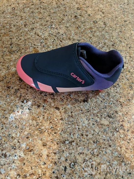 img 1 attached to Carter's Kids Fica Sports Cleat Sneakers with Hook & Loop Closure review by Jennifer Rogers