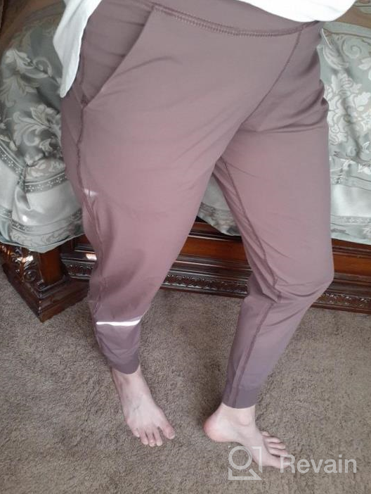 img 1 attached to Lightweight Joggers For Women - Comfortable Athletic Pants With Pockets For Outdoor Exercise And Lounging By Icyzone review by Christopher Ruth