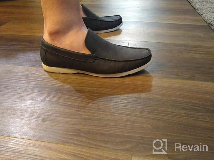 img 1 attached to Genuine Venetian Men's Loafers & Slip-Ons by Driver Club USA review by Robin Naber