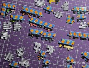 img 8 attached to Bgraamiens Puzzle-Головокружительный цветной лабиринт-1000 штук Творческий цвет и полосатая головоломка Цветная головоломка