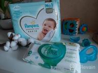 img 1 attached to Pampers Aqua Pure Wipes: Four-Pack for Gentle and Effective Baby Care review by EN Tien ᠌