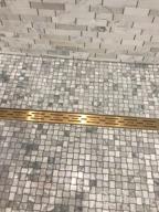 img 1 attached to Neodrain 28-In Rectangular Linear Shower Drain With Brickwork Pattern Grate, 304 Stainless Steel Bathroom Floor Drain,Antique Copper Finish,Shower Floor Drain review by Brian Martin