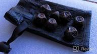 img 1 attached to UDIXI 7PCS Metal DND Dice Set, Cobblestone Pattern Polyhedral D&D Dice Set D N D Dice For Dungeons And Dragons, Metal Dice Set D&D For Role Playing Dice (Ancient Copper) review by Jeff Zamora