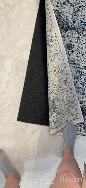 img 1 attached to RUGPADUSA - Dual Surface - 7'X10' - 3/8" Thick - Felt + Rubber - Enhanced Non-Slip Rug Pad - Adds Comfort And Protection - For Hard Surface Floors review by Brian Rogers