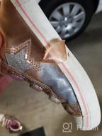 img 1 attached to Weestep Toddler/Littke Kid Girls Glitter School Casual Sneakers review by Derrick Wilson