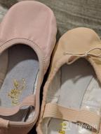 img 1 attached to Dansoft Ballet Slipper Shoes and Flats for Toddler Girls by Bloch review by Tamiko Gutierrez